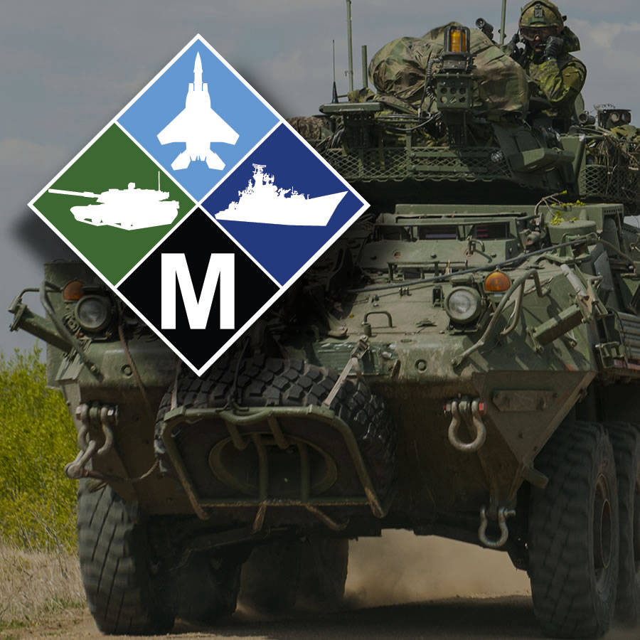 Military training simulation with troops and helicopter, with 'MILSIM' logo indicating a military simulation tool.